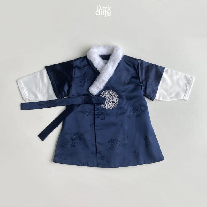 Fork Chips - Korean Baby Fashion - #babyclothing - New Year's Dress Boy Hanbok - 3