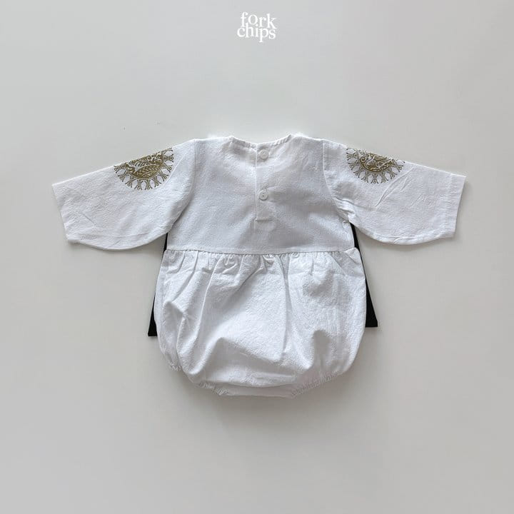 Fork Chips - Korean Baby Fashion - #babyoutfit - Yeonji Gonji Boy Hanbok  - 8