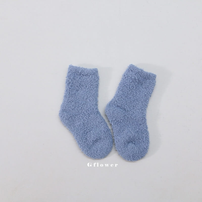 G Flower - Korean Baby Fashion - #babyboutique - Brown Socks Set - 7