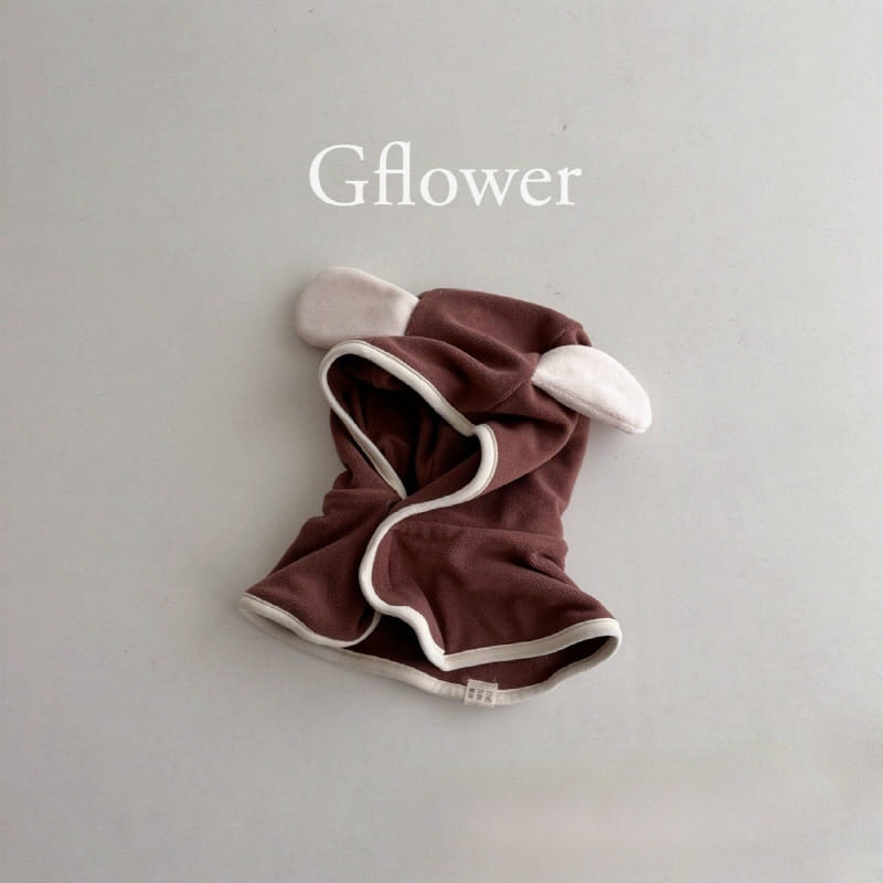 G Flower - Korean Baby Fashion - #onlinebabyshop - Baby Fluffy Baraclava - 4
