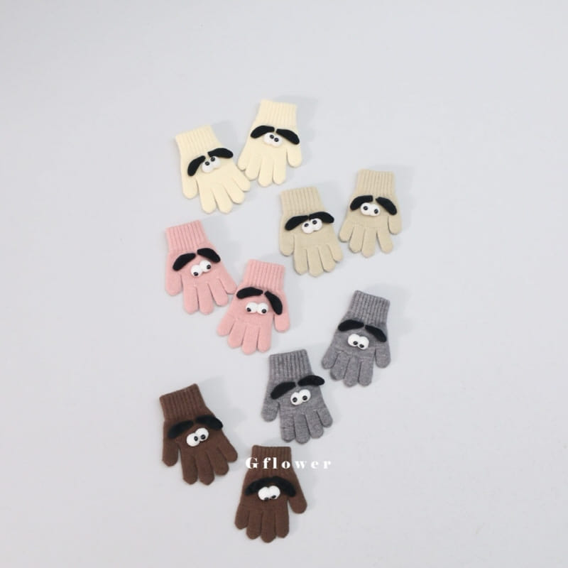 G Flower - Korean Baby Fashion - #babyclothing - Dogs Face Finger Gloves - 3