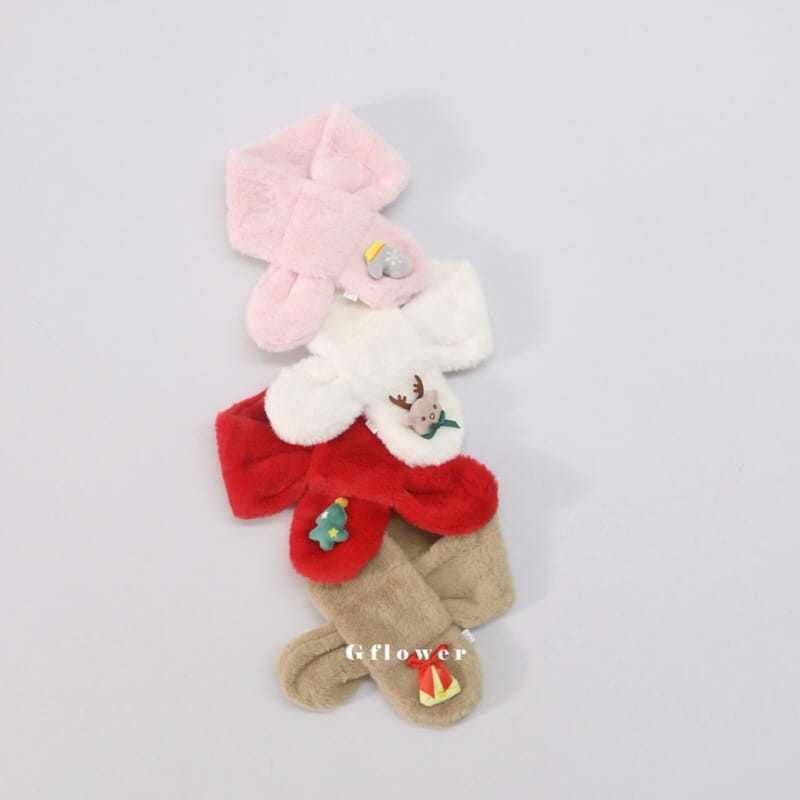 G Flower - Korean Baby Fashion - #babyfashion - Santa Muffler