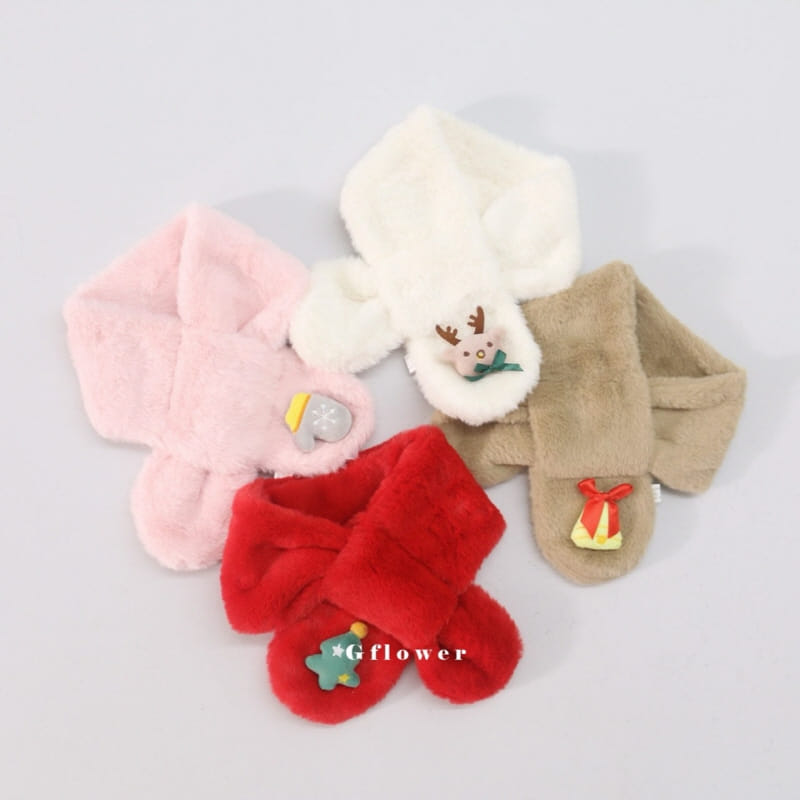 G Flower - Korean Baby Fashion - #babyfever - Santa Muffler - 2