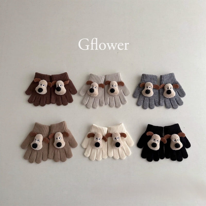 G Flower - Korean Baby Fashion - #babyoutfit - Bow Wow Finger Gloves