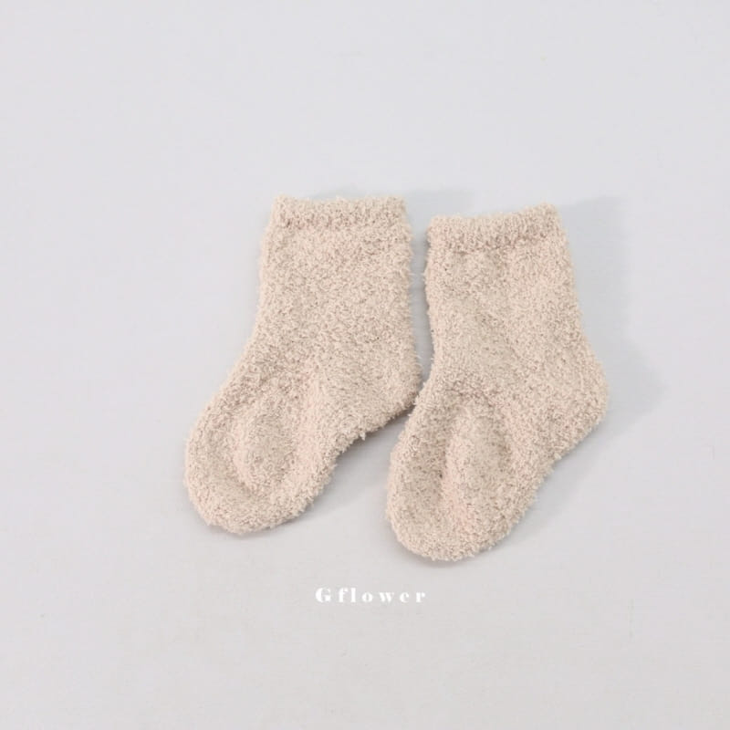 G Flower - Korean Baby Fashion - #babywear - Sleep Christmas Pink Socks Set - 7