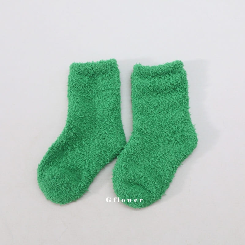 G Flower - Korean Baby Fashion - #onlinebabyboutique - Sleep Christmas Pink Socks Set - 8