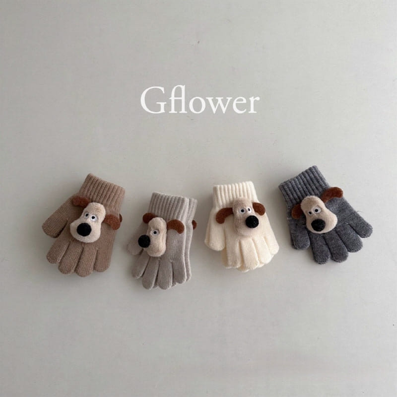 G Flower - Korean Baby Fashion - #onlinebabyboutique - Bow Wow Finger Gloves - 3