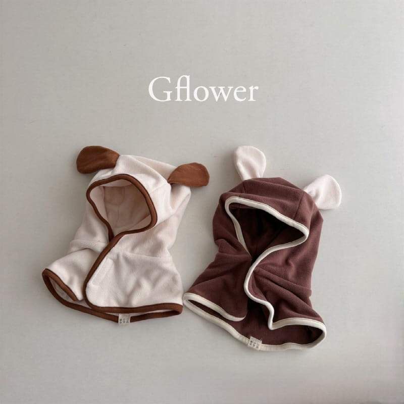 G Flower - Korean Baby Fashion - #onlinebabyboutique - Baby Fluffy Baraclava - 2