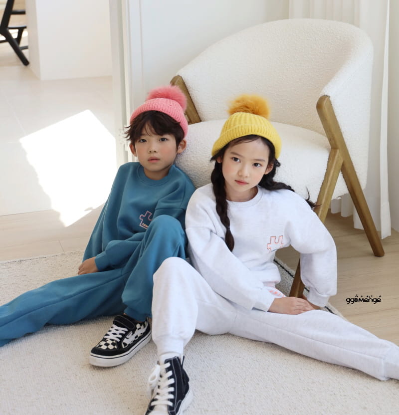 Ggomenge - Korean Children Fashion - #childofig - Luis Top Bottom Set - 6