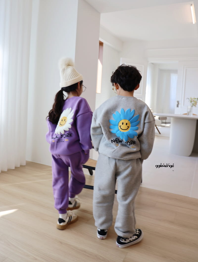 Ggomenge - Korean Children Fashion - #childofig - Cosmos Top Bottom Set - 7
