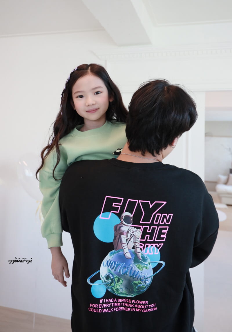 Ggomenge - Korean Children Fashion - #kidsshorts - Adult Spaceman Fleece Top Bottom Set - 10