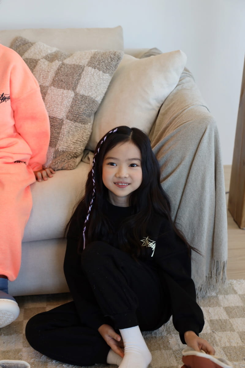 Ggomenge - Korean Children Fashion - #kidsshorts - Adult Dies Fleece Top Bottom Set - 6