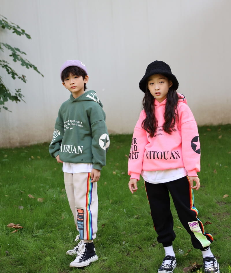 Ggomenge - Korean Children Fashion - #kidsstore - Adult U IN  Hoody Tee - 3