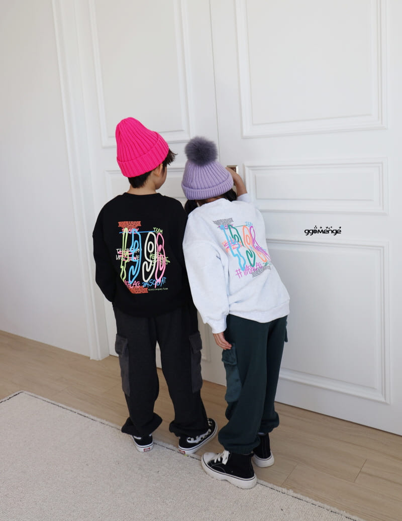 Ggomenge - Korean Children Fashion - #kidzfashiontrend - Number Fleece Sweatshirt - 5
