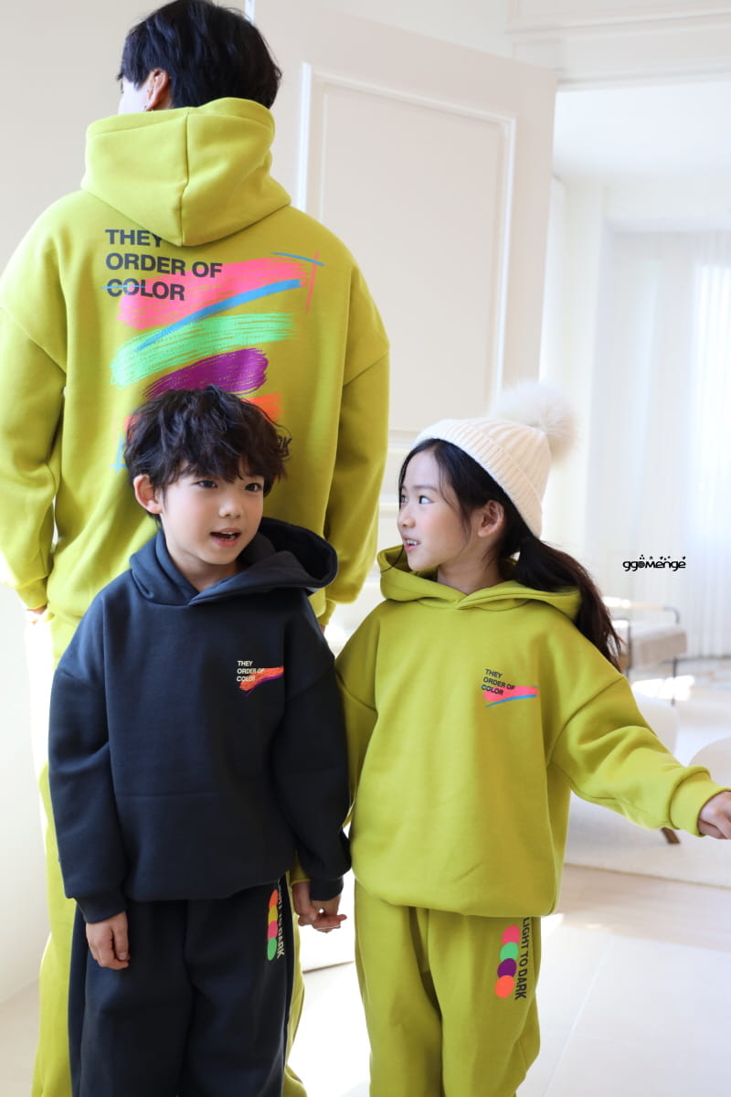 Ggomenge - Korean Children Fashion - #littlefashionista - Adult Order Top Bottom Set - 2