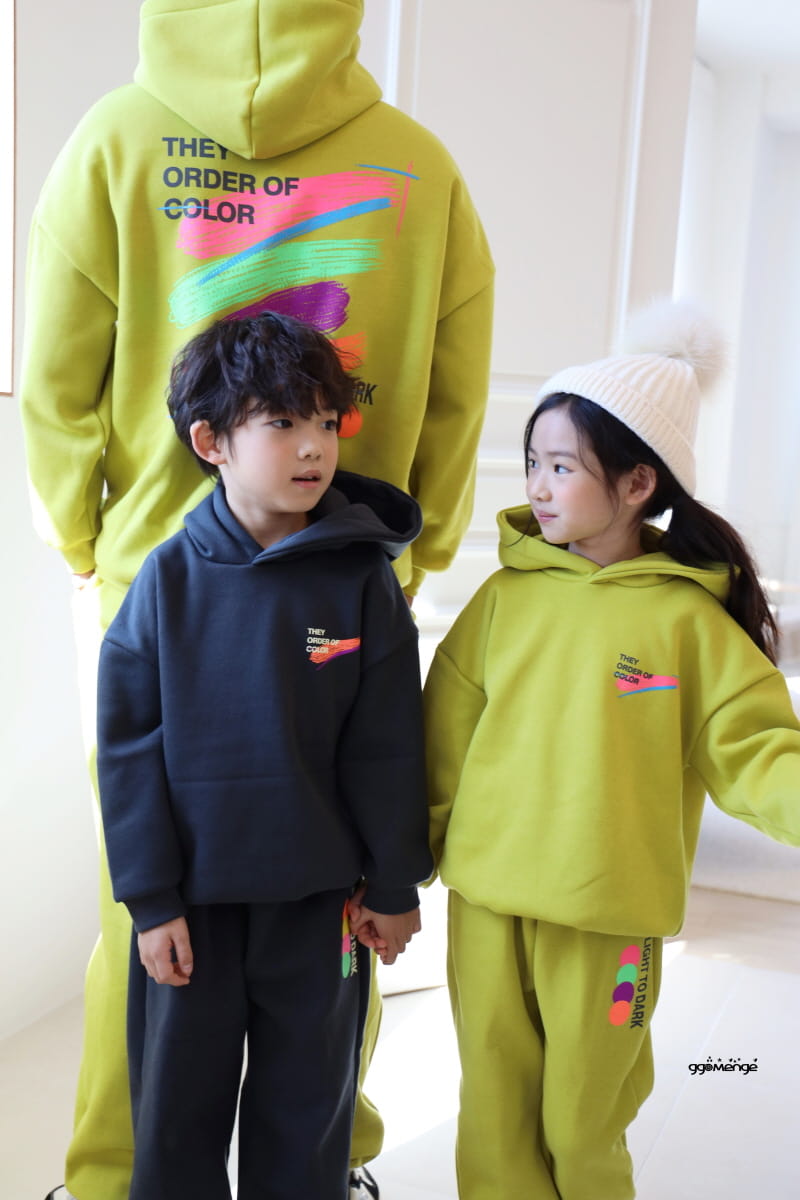 Ggomenge - Korean Children Fashion - #magicofchildhood - Adult Order Top Bottom Set - 3
