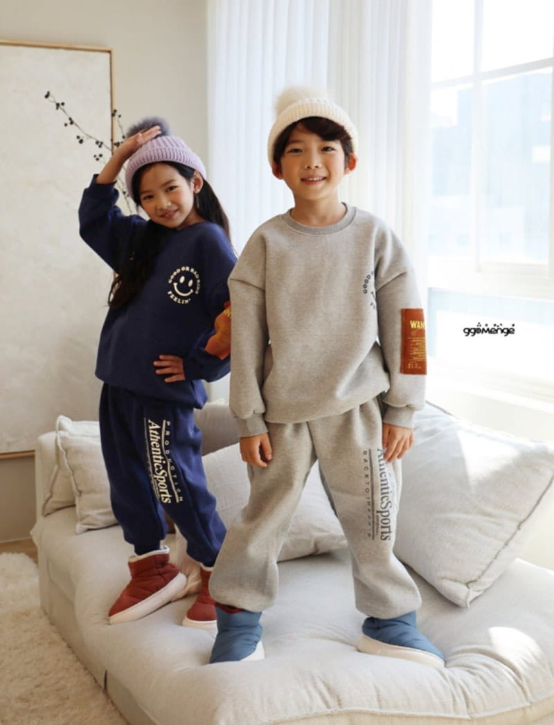 Ggomenge - Korean Children Fashion - #magicofchildhood - Sunday Top Bottom Set - 10