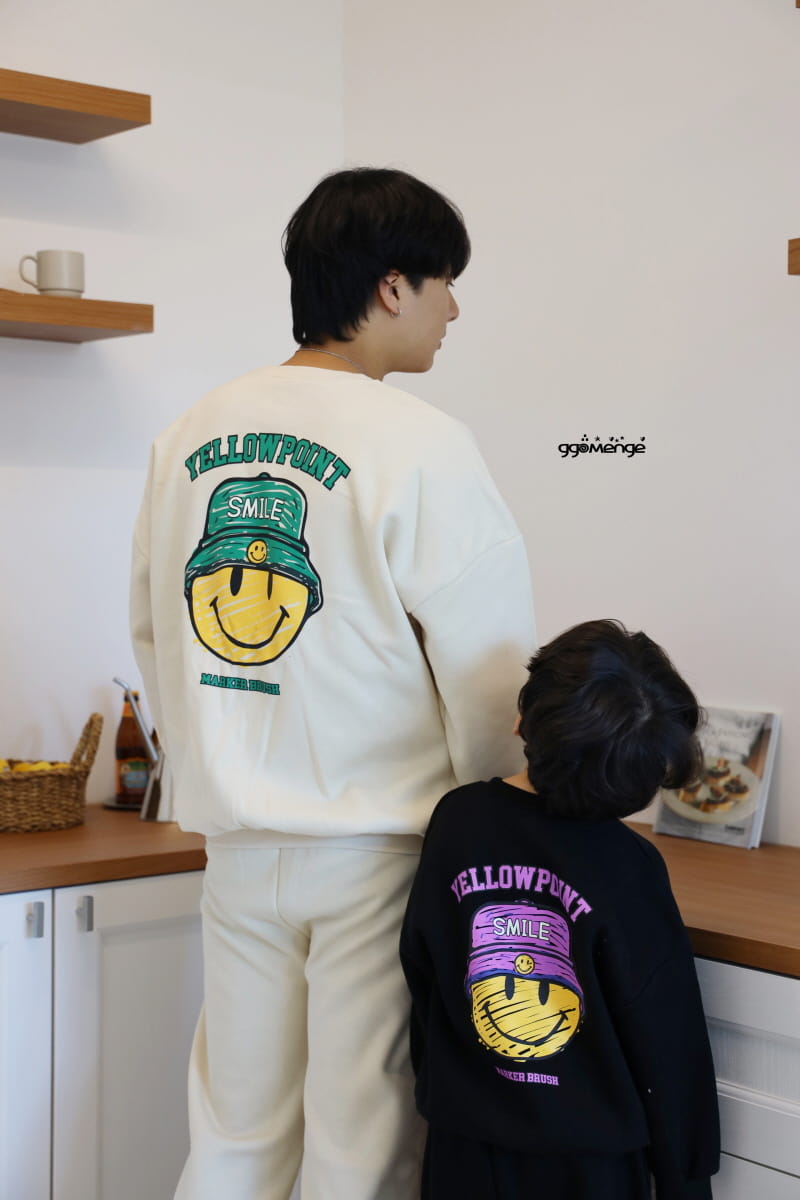 Ggomenge - Korean Children Fashion - #magicofchildhood - Yellow Point Top Bottom Set - 12