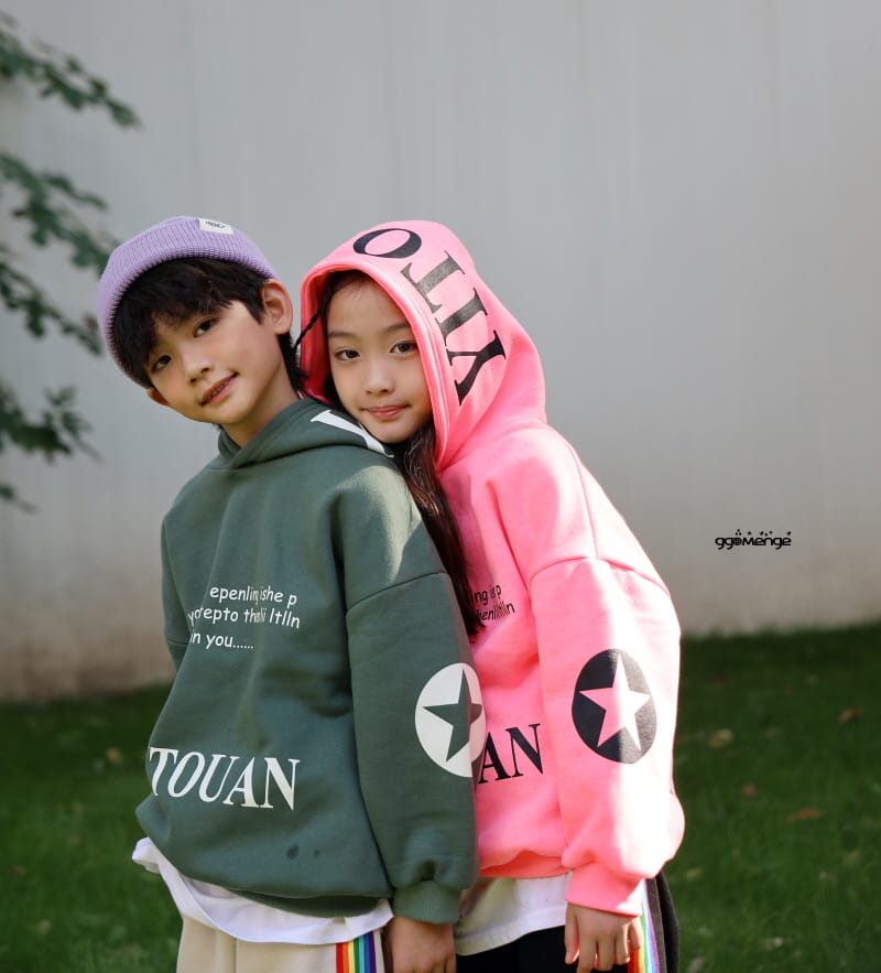 Ggomenge - Korean Children Fashion - #minifashionista - Adult U IN  Hoody Tee - 8