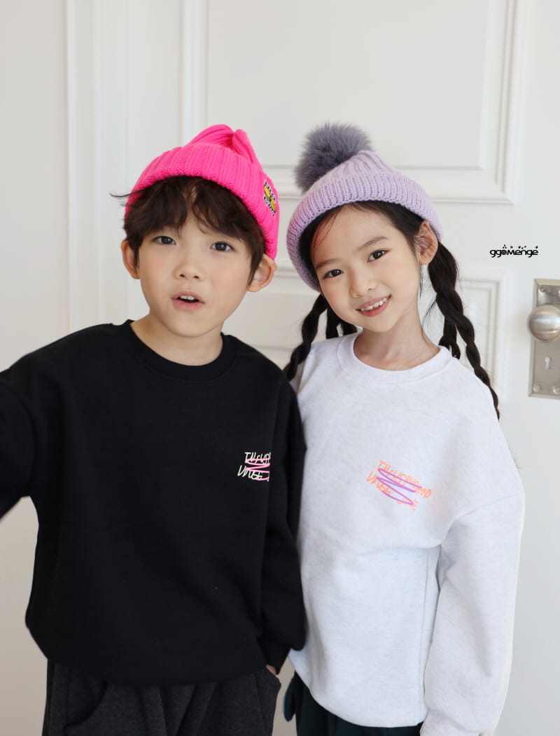 Ggomenge - Korean Children Fashion - #prettylittlegirls - Adult Number Fleece Sweatshirt - 11