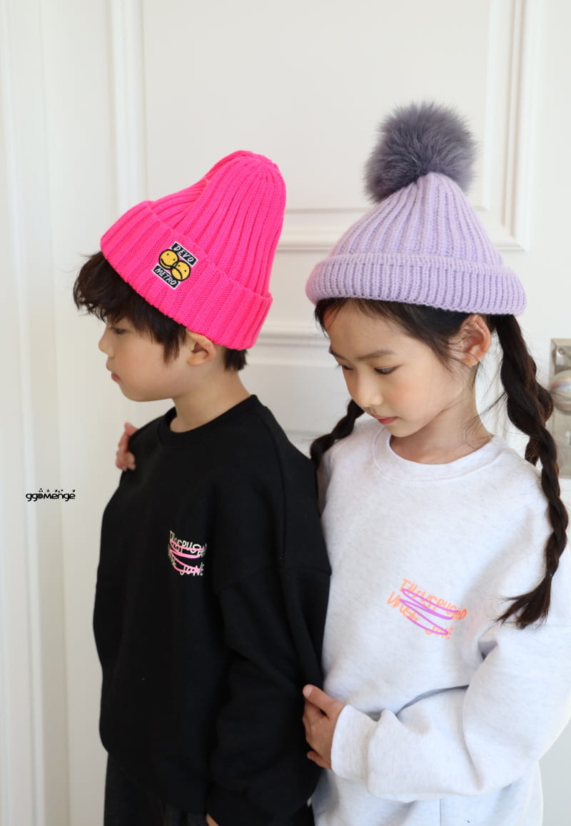 Ggomenge - Korean Children Fashion - #prettylittlegirls - Number Fleece Sweatshirt - 10