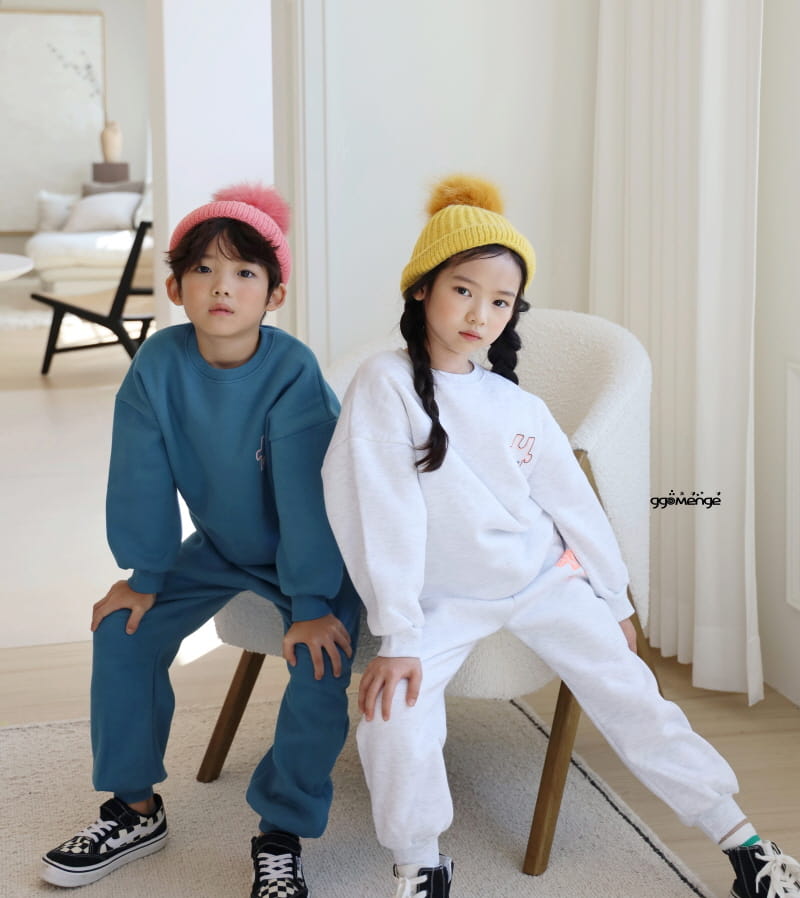 Ggomenge - Korean Children Fashion - #stylishchildhood - Luis Top Bottom Set - 5