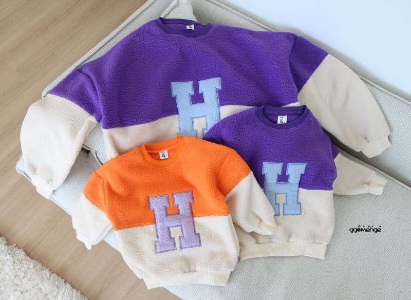 Ggomenge - Korean Children Fashion - #todddlerfashion - H Bboggle Sweatshirt