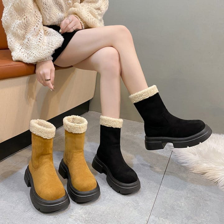 Golden Shoe - Korean Women Fashion - #momslook - 1211 Boots