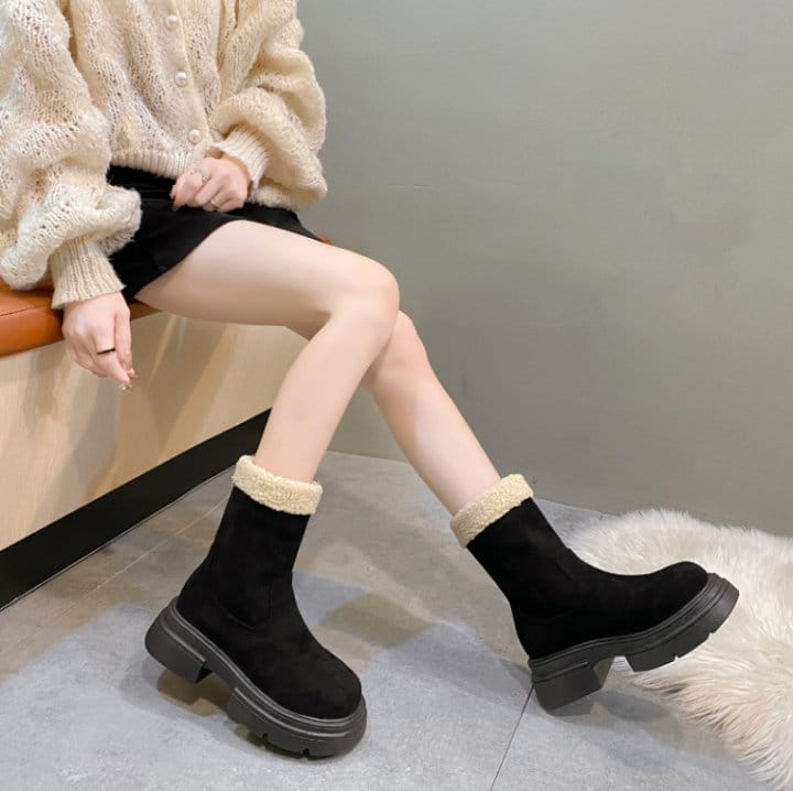 Golden Shoe - Korean Women Fashion - #momslook - 1211 Boots - 5