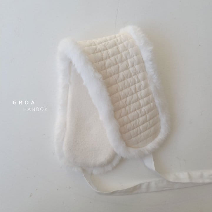 Groa - Korean Baby Fashion - #babyboutique - Quilted Bebe Ear Muffler - 5