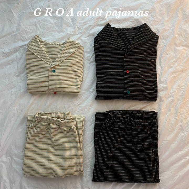 Groa - Korean Children Fashion - #childofig - Dad Adult Pajama
