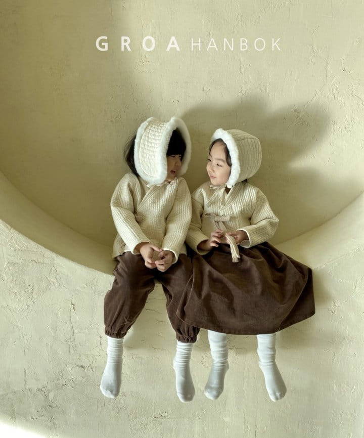 Groa - Korean Children Fashion - #childrensboutique - Quilted Kids Ear Muffler - 7
