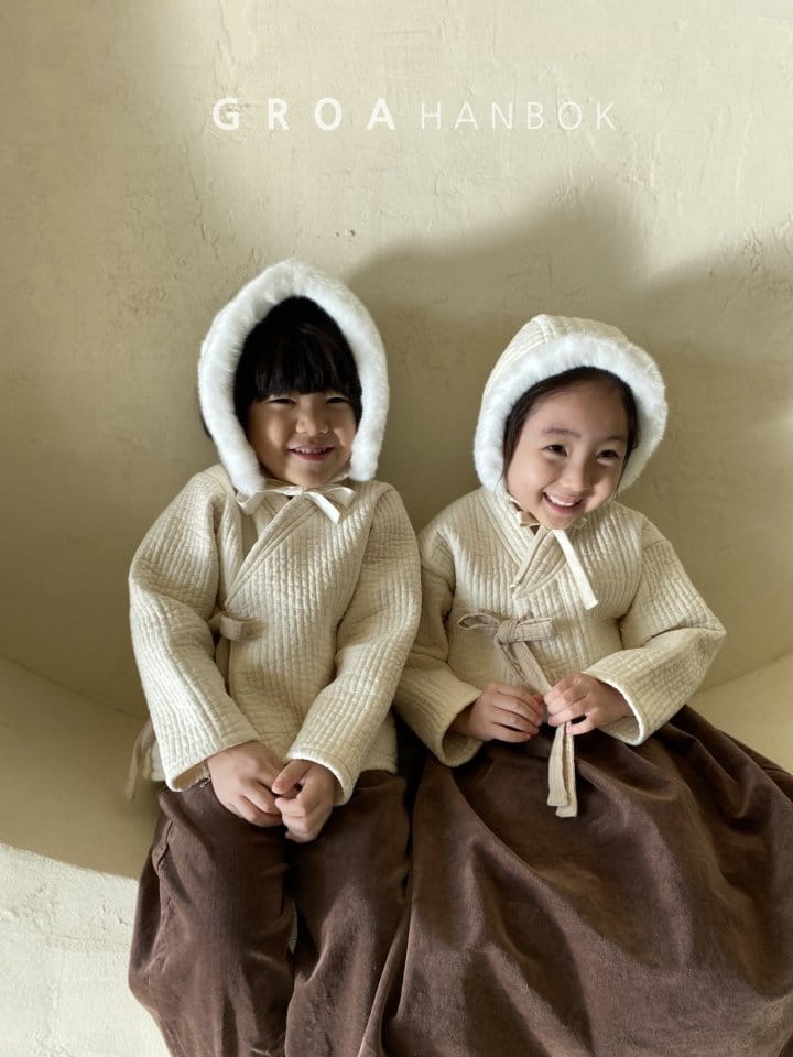 Groa - Korean Children Fashion - #discoveringself - Quilted Kids Ear Muffler - 9