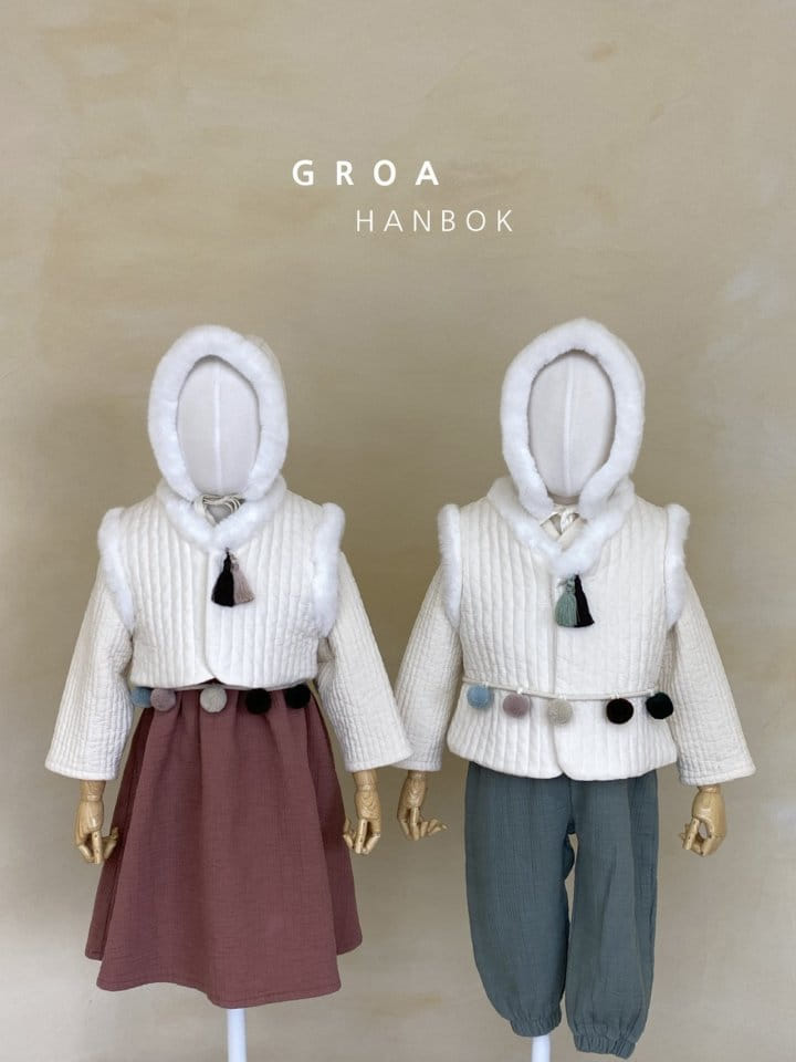 Groa - Korean Children Fashion - #minifashionista - Girl Vest - 7