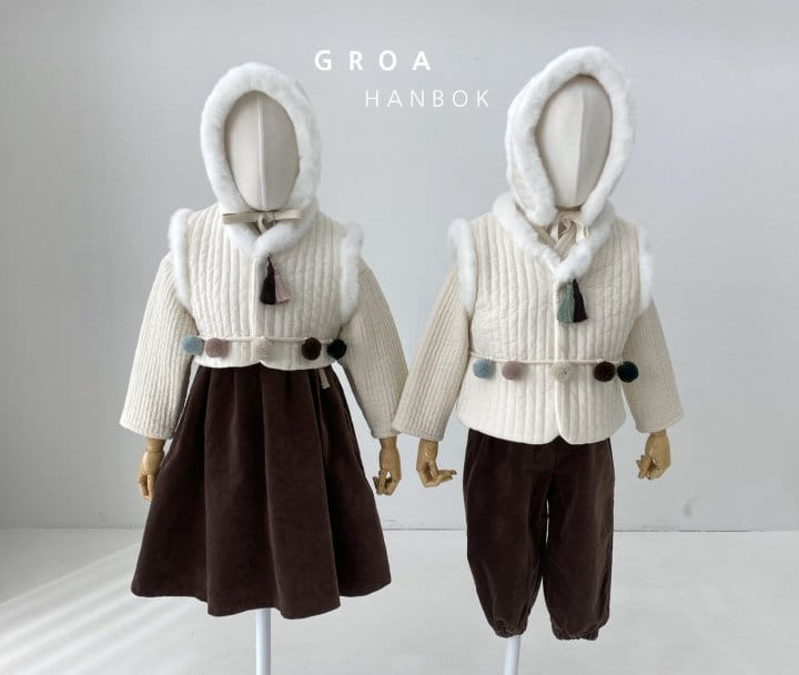 Groa - Korean Children Fashion - #prettylittlegirls - Girl Vest - 8