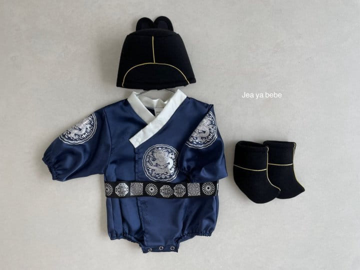 Jeaya & Mymi - Korean Baby Fashion - #babyclothing - Crown Prince Hanbok Body Suit - 7