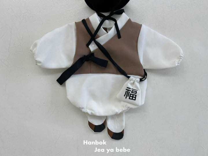Jeaya & Mymi - Korean Baby Fashion - #babyfashion - Come Here Hanbok Lucky Bag Set - 7