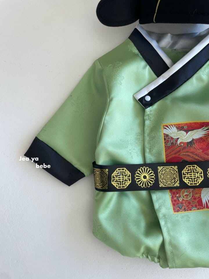 Jeaya & Mymi - Korean Baby Fashion - #babyoninstagram - Hanbok Bosy Suit  - 3