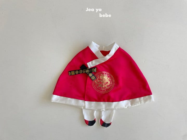 Jeaya & Mymi - Korean Baby Fashion - #babyoutfit - Hanbok Cape  - 3