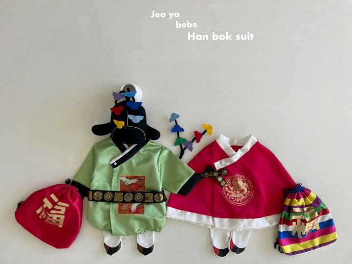 Jeaya & Mymi - Korean Baby Fashion - #onlinebabyboutique - Hanbok Cape  - 6