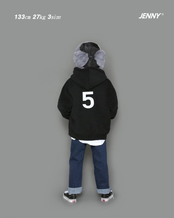 Jenny Basic - Korean Children Fashion - #discoveringself - Five Fleece Hoody - 10
