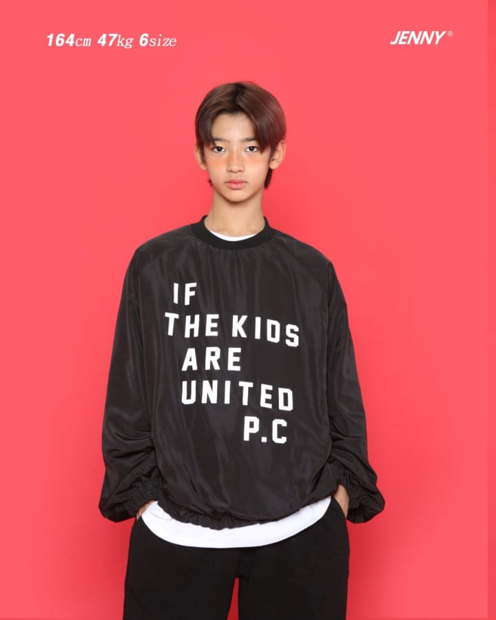 Jenny Basic - Korean Children Fashion - #fashionkids - Uni Double Sweatshirt - 6
