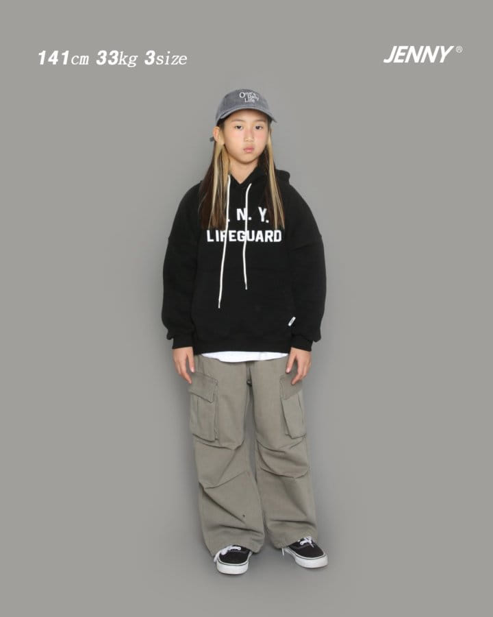 Jenny Basic - Korean Children Fashion - #kidsstore - Jennie Guard Fleece Hoody - 5