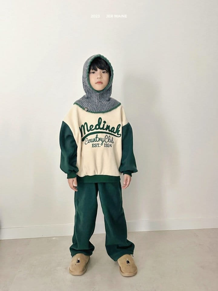 Jermaine - Korean Children Fashion - #fashionkids - Fleece Wide Pants - 4