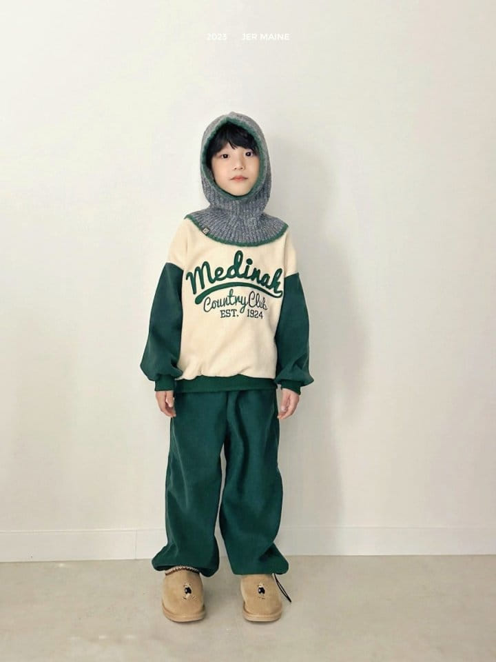 Jermaine - Korean Children Fashion - #kidsstore - Fleece Wide Pants - 5