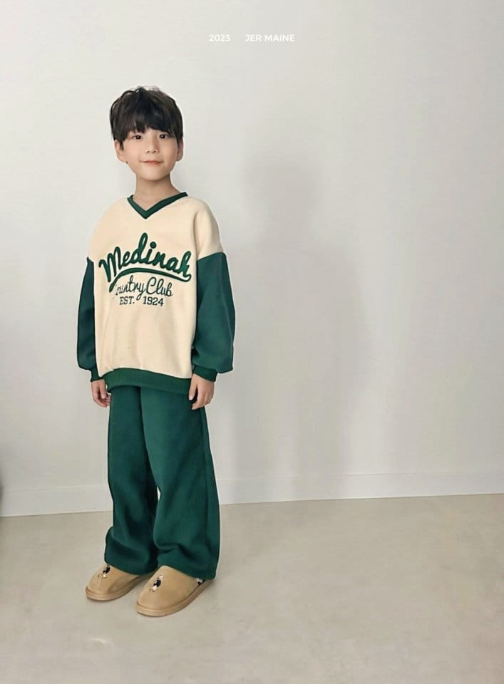 Jermaine - Korean Children Fashion - #kidzfashiontrend - Fleece Wide Pants - 6