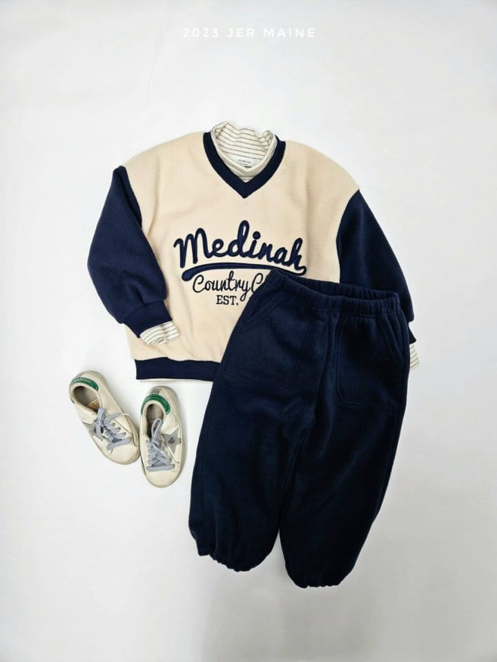 Jermaine - Korean Children Fashion - #littlefashionista - Fleece Wide Pants - 8