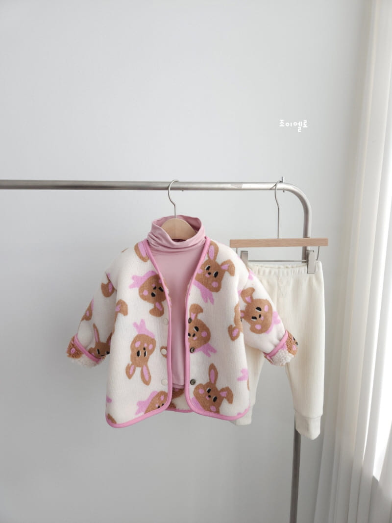 Joy ello - Korean Children Fashion - #stylishchildhood - Rabbit Bboggle Jacket - 4