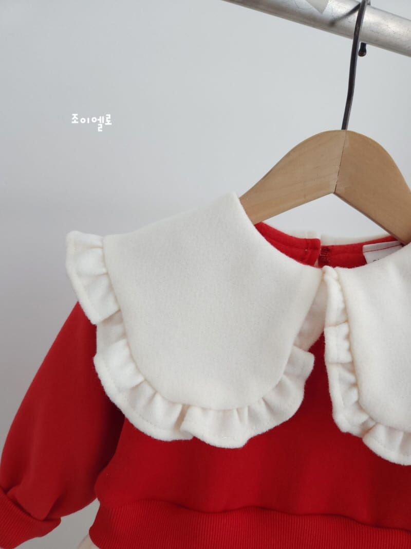 Joy ello - Korean Children Fashion - #childrensboutique - Big Collar W One-Piece - 5