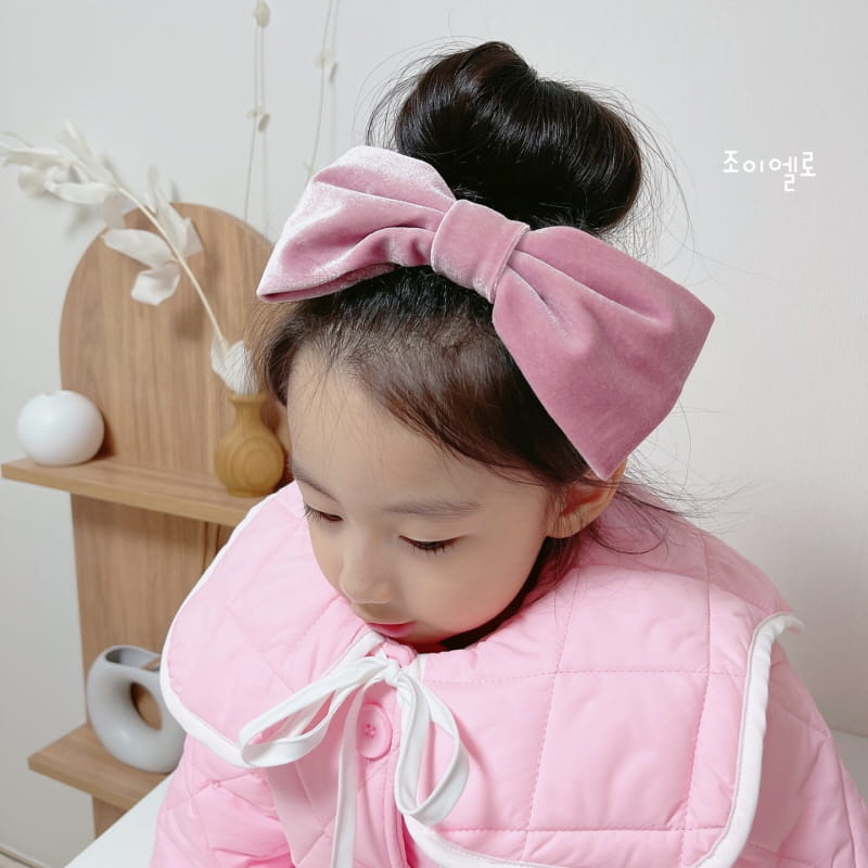 Joy ello - Korean Children Fashion - #kidsshorts - Velvet Present Hair Pin - 5